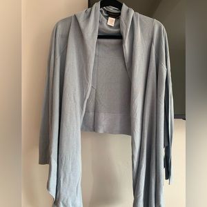BCBG cardigan wrap silk/cashmere sweater- XS/S